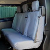 Ford Transit Custom 2013 - 2024 - Double Cab Rear Seat Covers - Grey